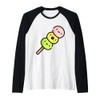 Really Like Mochi Sweet New Year Dessert Raglan Baseball Tee