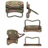 Fuxxer® 4 x Metal Folding Handles for Chests, Boxes, Cases,