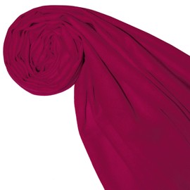 Lorenzo Cana 78522 Luxury Women's Pashmina Scarf 50% Cashmere 50% Wool Berry Pink 70 x 180 cm, Berry Pink