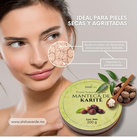 Crema Corporal con Manteca de Karité  Hidratación Intensiva  200 g                                                                                    