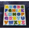 Unbranded alphabet and numbers wooden puzzle