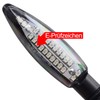 Area1 Motorcycle LED Indicator E-Approved Set (2 Pieces) M8 +