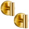 warlve Suction Cup Hooks No Drill Stainless Steel Shower Hooks