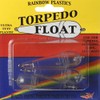 Rainbow Plastics Torpedo Bubble Sz 1/4Oz Clr 3P Fishing Products