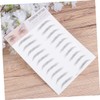 BIUDECO 2pcs Imitation Eyebrow Stickers Spoolies Brow Stencils for Eye