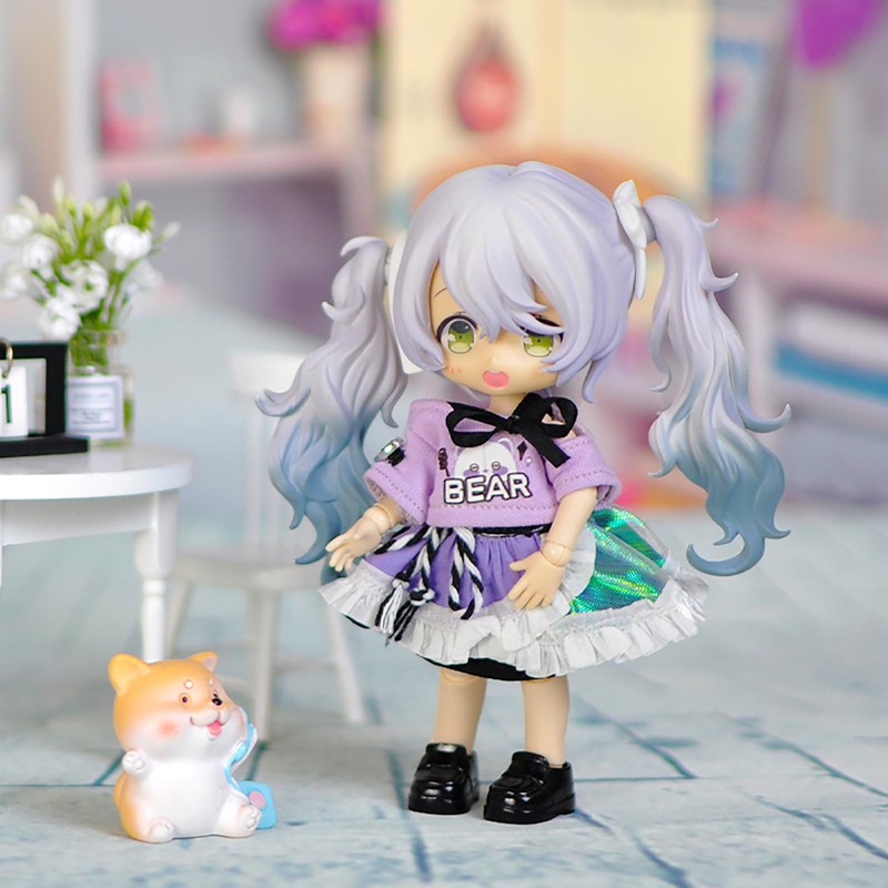 YMY OB11 Clothing Vest Short Sleeved Shorts Skirt Suit Hat