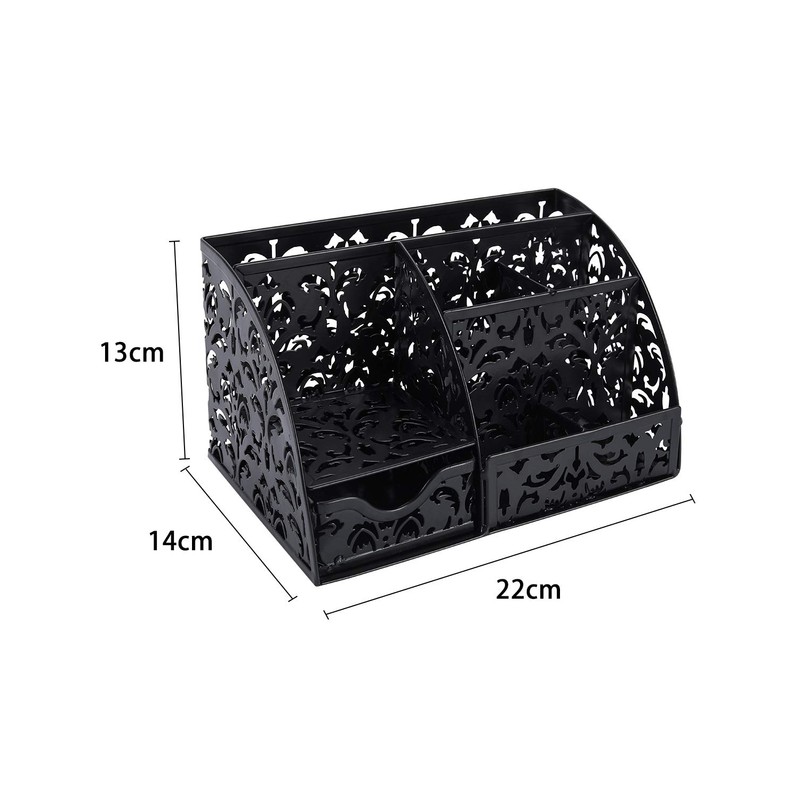 EasyPAG Office Metal Desk Tidy Versatile Stationery Storage Desktop Sticky