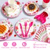 Zhehao Happy Mother's Day Party Supplies Serve 24 Mother's Day