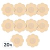Kelbon Men's Cover Nipple Patch Band Flower Type, 20 Pieces / 켈본 남성용 커버 니플패치 밴드 플라워타입, 20개