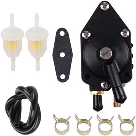 MACHSWON 438559 Outboard Fuel Pump – Replacement for Johnson & Evinrude Engines, Fits 50-140 HP Models – Electric Marine Fuel Pump with DIY Installation