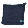 Ecovask Pot Holders Two Pack Organic Cotton, Navy