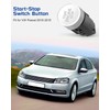 ANODZU Engine Push Start Button Ignition Starter Stop Switch Fit