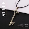 QKEOISUD Attack Key Necklace,Popular Anime Alloy Jewelry Pendant, Eren Basement