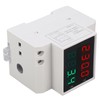 Voltmeter Ammeter 4 Digit Display DIN Rail Mount Single Phase