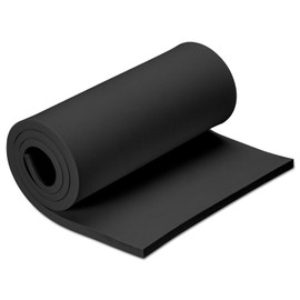 15mm Thick Black Eva Foam Cosplay Sheets roll, 13.9" x 39" Premium eva Craft Foam for Cosplay Costume by MEARCOOH