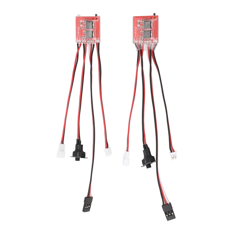 2pcs 30A Micro Brushed ESC Winch Control Bidirectional ESC Speed