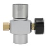Mini CO2 Gas Regulator with CutOff Switch MFL3/8in to TR21x4