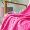 Exclusivo Mezcla Large Flannel Fleece Throw Blanket, 127x178 CM Sofa