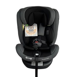 Mobiclinic®, Car seat, 360º Swivel, i-Size Regulation, Top Tether, Group 0/1/2/3, Evolutive, Max. 36 Kg, Child car Booster, Pandafix, 5-Point Harness, Adjustable, Recliner 3 Positions