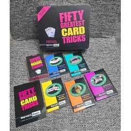 Marvin's Magic Fifty Greatest Card Tricks. New &  Sealed. "Read Description!"