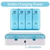 DTianSir Wii Remote Battery Charger,4 in 1 Charging Station with