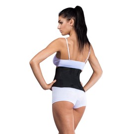 LOREY-LU10077 Breathable Back Support Elastic Mesh Size L Black