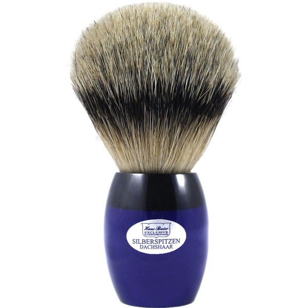 Hans Baier Exclusive Shaving Brush Dark Blue
