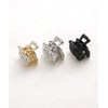 VINGTAINE H7434-BK- Mini Bijou Hair Claw Petite Hair Clip, Casual,