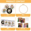 Embroidery Set for Beginners, 4 Embroidery Set Adults, Embroidery Kit