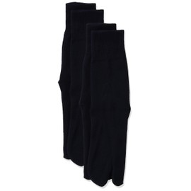 Fukusuke Tabix Cotton Blend, Plain Plain Socks, 2 Pairs, navy