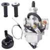 ALL-CARB Carburetor Carb with Handlebar Grips and Throttle Cable Replacement