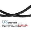 phiten(ファイテン) RAKUWA 磁気 ネックレス EXTREME トライバル ブラック 50cm【肩こり 改善】【首こり 改善】【血流改善】【ファイテン先端技術メタックス採用】メンズ