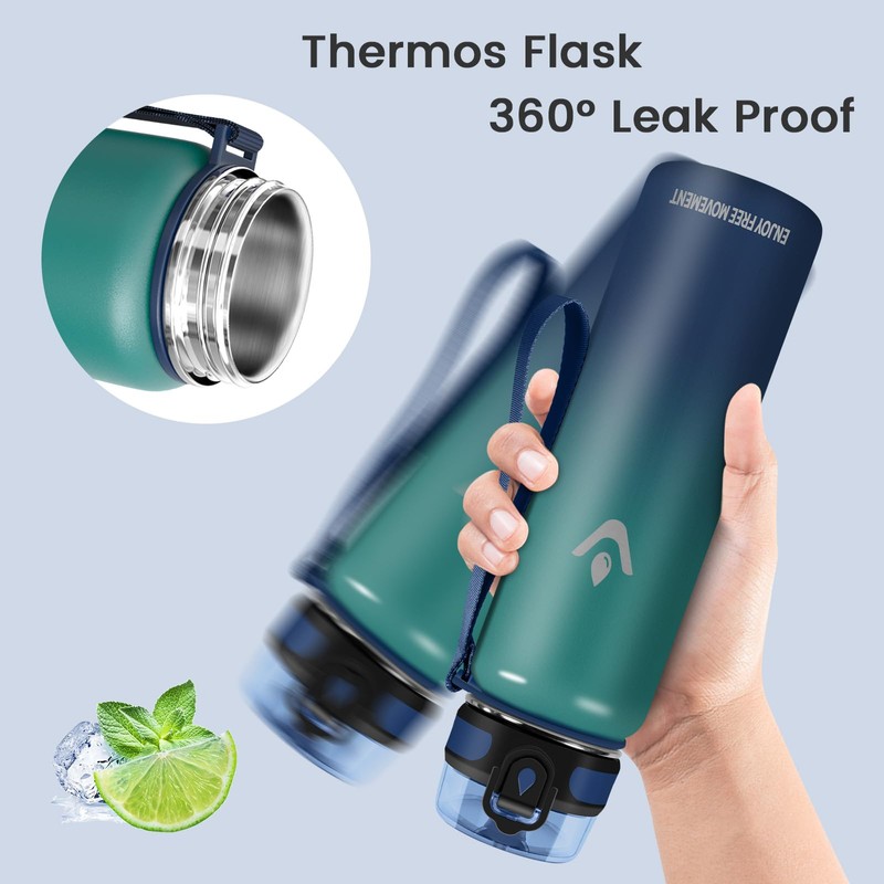 Vikaster Stainless Steel Water Bottle, 500 ml Stainless Steel Drinking