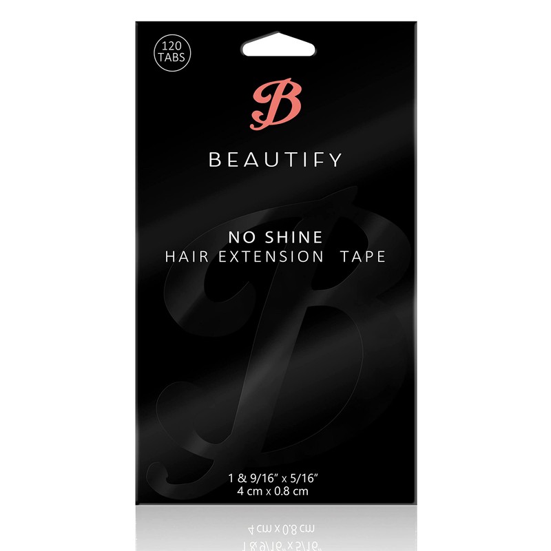 No Shine by Beautify Hypoallergenic Double Sided Hair Extension Tape,