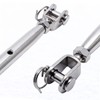 316 Stainless Steel Jaw and Jaw Closed Body Turnbuckle, 5/16"