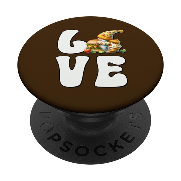 Funny Hamburger Gnome Graphic For Grilling Dad I Love Burger