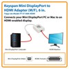 Tripp Lite Keyspan Mini DisplayPort to HDMI Cable Adapter, MDP