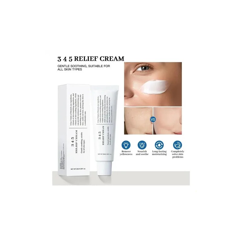 5 Relief Cream, 345 Crema Reparadora Intensiva, 345 Smoothi