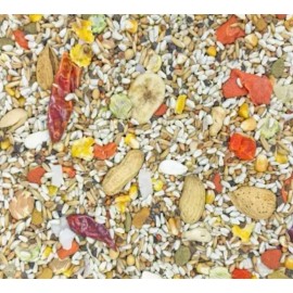 Higgins SAFFLOWER Gold Large Parrot Diet Bird Food Nut Fruit African Cockatoo - 5 Pounds