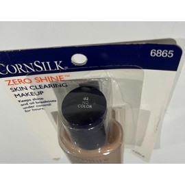 Sally Hansen 1 PIECE OF CORNSILK ZERO SHINE SKIN CLEARING MAKEUP #6865 02 NO COLOR 1OZ NIP