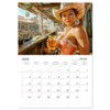 Wild West - Cowboys and Native Americans (Monthly Wall Calendar