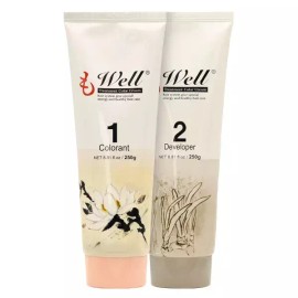 Mowell 라샘 모웰 트리트먼트 오징어먹물 칼라 크림 250g [3N 흑갈색] Lassem Morel Treatment Squid Ink Color Cream 250g [3N Dark Brown]