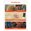 Durable 61-Tine Manure Fork with 18 Angled Fiberglass Handle Long