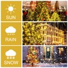 Fnwsja Fairy Lights Christmas Tree 400 LEDs Fairy Lights Remote