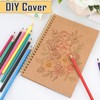 JIANTA 4 Pcs Squared Spiral Notebook A5, Graph Paper Notebooks,
