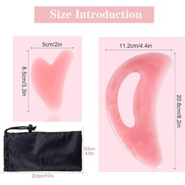 XUANZHI Gua sha Massage Tool,Resin Lymphatic Drainage Massager,Guasha Scraping Tool Body Sculpting Anti Cellulite Tools for Men and Women, Muscle Scraping Tool for Back, Neck, Face, Leg Massage