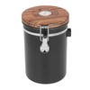 Coffee Canister 1.8L Stainless Steel Airtight Coffee Bean Storage Container