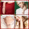 SUNNYCLUE 1 Box DIY 6PCS 226Pcs Christmas Bracelet Making Kit