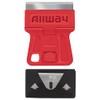 ALLWAY GSM5 Mini Glass Scraper with 5 Extra Steel Razor