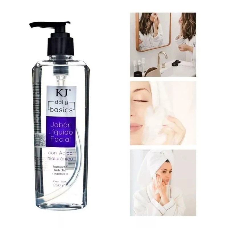 Kejel Jabibe Jabon Facial Skincare Con Acido Hialuronico Rutina Diaria